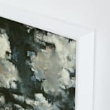 "Night Clouds" - Art Print in Midnight Blue by Kelly Johnston - Frame Close-up
