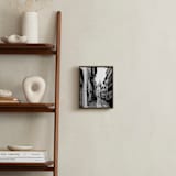 "Peeking Through No. 4 Il Duomo di Firenze" - Art Print in Black & White by Joey Crisostomo-Wynne - In a Room