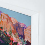 "Open Space 2" - Art Print in Desert Stone by Jess Franks - Frame Close-up