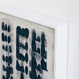 "Domino Effect" - Art Print in Deep Sea by Lorent and Leif - Frame Close-up
