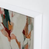 "Winter Thaw No. 2" - Art Print in Warm Grey by Wendy Keller - Frame Close-up