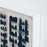 "Domino Effect" - Art Print in Deep Sea by Lorent and Leif - Frame Close-up