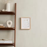 "Your Drawing As Foil Art Print" - Custom Foil Print in Gold by Minted - In a Room