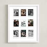 "Nine Photo: Portrait Framed Photo" - Framed Photo in Cloud by Olivia Kanaley Inman - Framed
