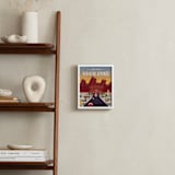"Stop Over In Radiator Springs" - Art Print in Desert by Erica Krystek - In a Room