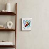 "Warrior Princess Raya" - Art Print in Water Dragon by curiouszhi - In a Room
