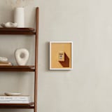 "La Poste" - Art Print in Bright Yellow by lulu and isabelle - In a Room