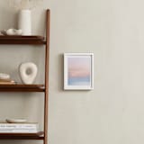 "Sea Blush" - Art Print in periwinkle blush by Kamala Nahas - In a Room