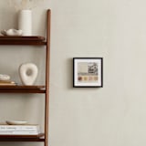 "A Study of Home II" - Art Print in Charcoal Grey on Antique White by Two if by Sea Studios - In a Room