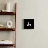 "Vibes" - Art Print in Rich Black by Erika Firm - In a Room