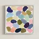"Disarray" - Art Print in Multi by melanie mikecz - Framed