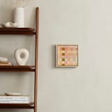 "Checkers 1" - Art Print in Wheat by Lindsay Megahed - In a Room