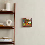 "By the Window" - Art Print in Green Gold by Arrin Kartel - In a Room