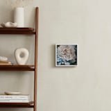 "Shadow Blues 2" - Art Print in Cool Blues by Mandy Trimble Leonard - In a Room