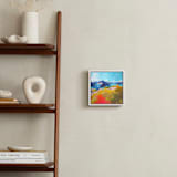 "Blue Ridge" - Art Print in Blue by Jess Franks - In a Room