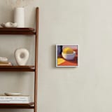 "Squeeze" - Art Print in Lemon Yellow by sue prue - In a Room