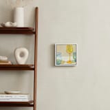 "Rainbow Glassware II" - Art Print in Goldenrod by Jenny Westenhofer - In a Room