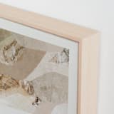 "Mountage 1" - Art Print in Putty by Melanie Severin - Frame Close-up