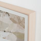 "Mountage 2" - Art Print in Putty by Melanie Severin - Frame Close-up