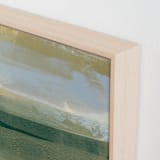 "Open Field 1" - Art Print in Grass by Julia Contacessi - Frame Close-up
