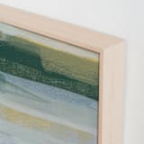 "Open Field 3" - Art Print in Grass by Julia Contacessi - Frame Close-up