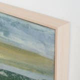 "Open Field 4" - Art Print in Grass by Julia Contacessi - Frame Close-up