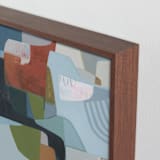 "Waypoint 1" - Art Print in Soft Blue Sage by Eunmee Studio - Frame Close-up