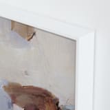 "Salt Air 2" - Art Print in Brown & Ivory by Arohika Verma - Frame Close-up