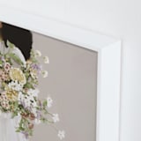"festooned" - Art Print in Lilac by Marabou Design - Frame Close-up