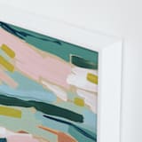 "South of France" - Art Print in Burnt Orange by Katie Craig - Frame Close-up