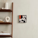 "Three Ponds" - Art Print in Putty by Deborah Velasquez - In a Room