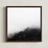 "Mystify" - Art Print in Black and White by Jessica C Nugent - Framed