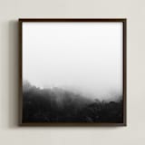"Bewilder" - Art Print in Black and White by Jessica C Nugent - Framed