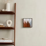 "Papel" - Art Print in Orange Rust by Tania Medeiros - In a Room