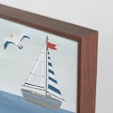 "Sea Friends 3" - Art Print in Sea by Teju Reval - Frame Close-up
