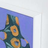 "The Brambles" - Art Print in Forest Green by Lottie Aldarwish - Frame Close-up