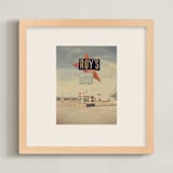 "Roadtripping 1" - Art Print in Mojave by Kamala Nahas - Framed