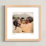 "Framed Photo: With a Heart" - Framed Photo in Taupe by Laura Hamm - Framed