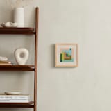 "Pixel Plush I" - Art Print in Moss Green by Creo Study - In a Room