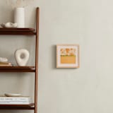 "Fusion 1" - Art Print in Saffron by Kamala Nahas - In a Room