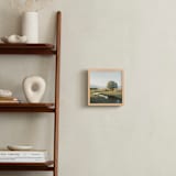 "Peace Like a River" - Art Print in Shady Green by Rachel Nelson - In a Room