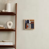"Modern Arches" - Art Print in Navy by AlisonJerry - In a Room