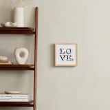 "L-O-V-E" - Art Print in Black by Daniela - In a Room