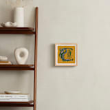 "Animal Alphabet 3" - Art Print in Gold by Lia Geeter - In a Room