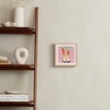 "Daisy Feet" - Art Print in Pink Daisy by Janna Sue Design - In a Room