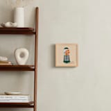 "Vintage Gumball Machine - Things We Kept" - Art Print in Emerald Green by Erum Khalili Art - In a Room