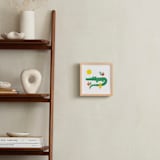"Basking In The Sun" - Art Print in Alligator Green by Oscar and Emma - Karly Depew - In a Room