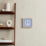"Coast Vibes II" - Art Print in Coastal Blue by Itsy Belle Studio - In a Room