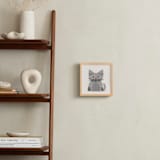 "Paper Pets 1" - Art Print in Tabby by Carrie Moradi - In a Room