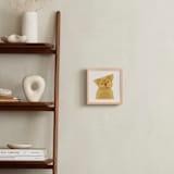 "Paper Pets 2" - Art Print in Golden by Carrie Moradi - In a Room